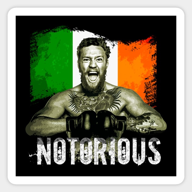 Notorious (Conor McGregor) Sticker by Artizan